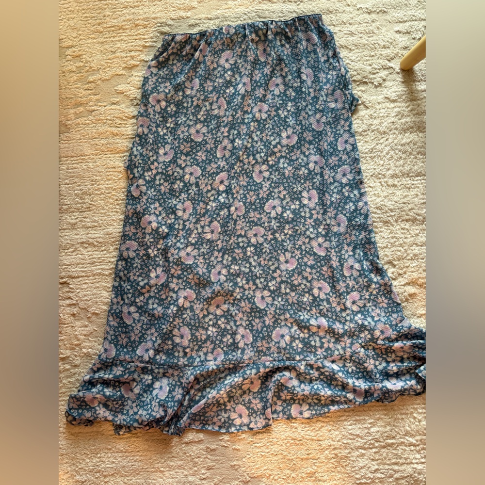 Free People Maxi Skirt Size L - Picture 2 of 6